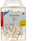 Esselte Push Pins Clear Pack 50 image