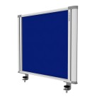 Desk Partition 560Wx450Hmm Blue Fabric image