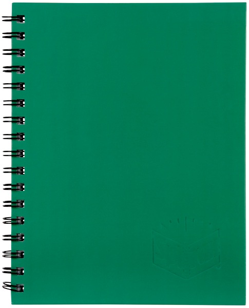 Spirax 511 Spiral Notebook Hard Cover 225 x 175mm 200 Pages Green