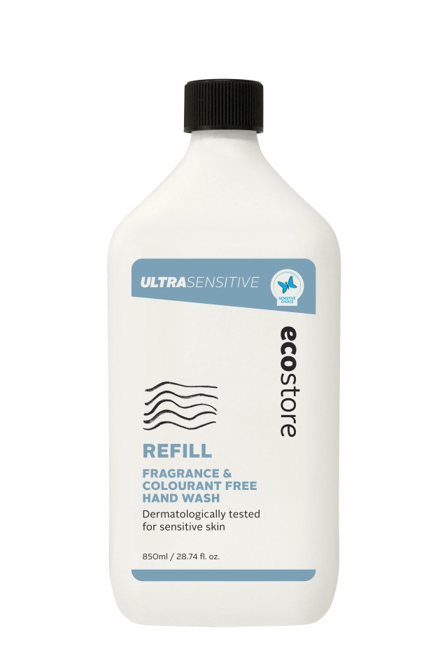 Ecostore Ultra Sensitive Hand Wash Refill 850ml