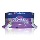 Verbatim DVD+R Discs 240 Min 8.5GB Pack 25 image