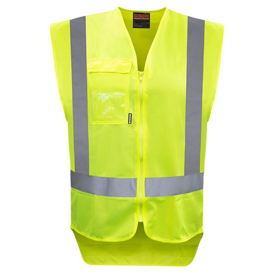 Vest Day/night Polyester Yellow Yellow-M
