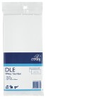 Croxley Envelope Seal Easi DLE 114mm x 225mm White Pack 50 image