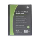 OSC Refillable Display Book 20 Pocket A3 Black image
