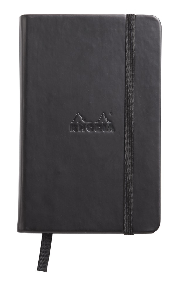 Rhodia Web Notebook Pocket Blank 192 Pages Black