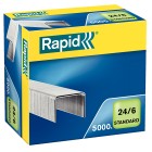 Rapid No. 24/6 Staples 20 Sheets Box 5000 image