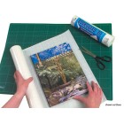 Raeco Bookguard Book Covering PVC Matt Adhesive 80 Micron 900mm x 15m Roll image
