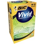 Bic Eco Vivid Permanent Marker 4.95mm Black Box 12 image