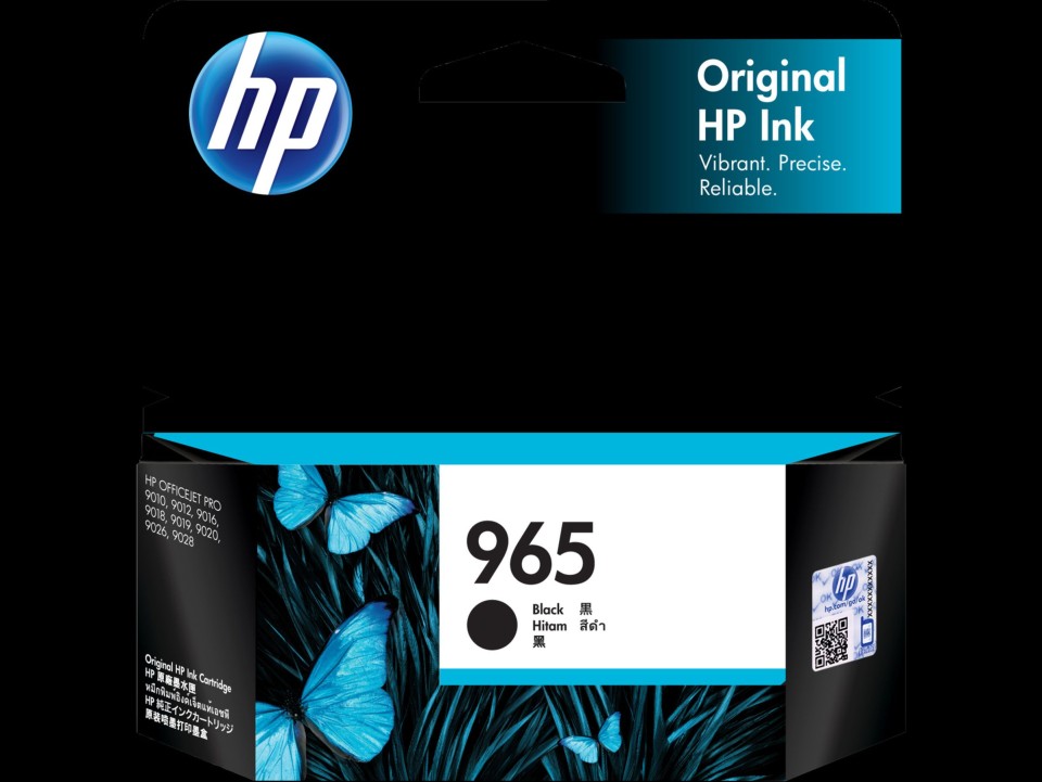 HP Inkjet Ink Cartridge 965 Black