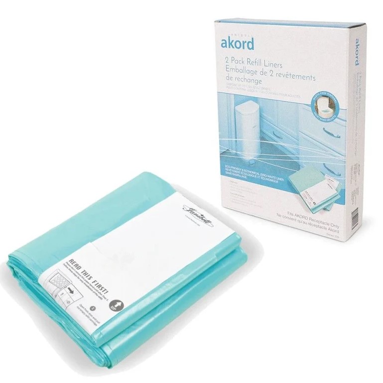 Akord Maxi Biodegradable Nappy Bin Liners 41 Litres 2 Pack