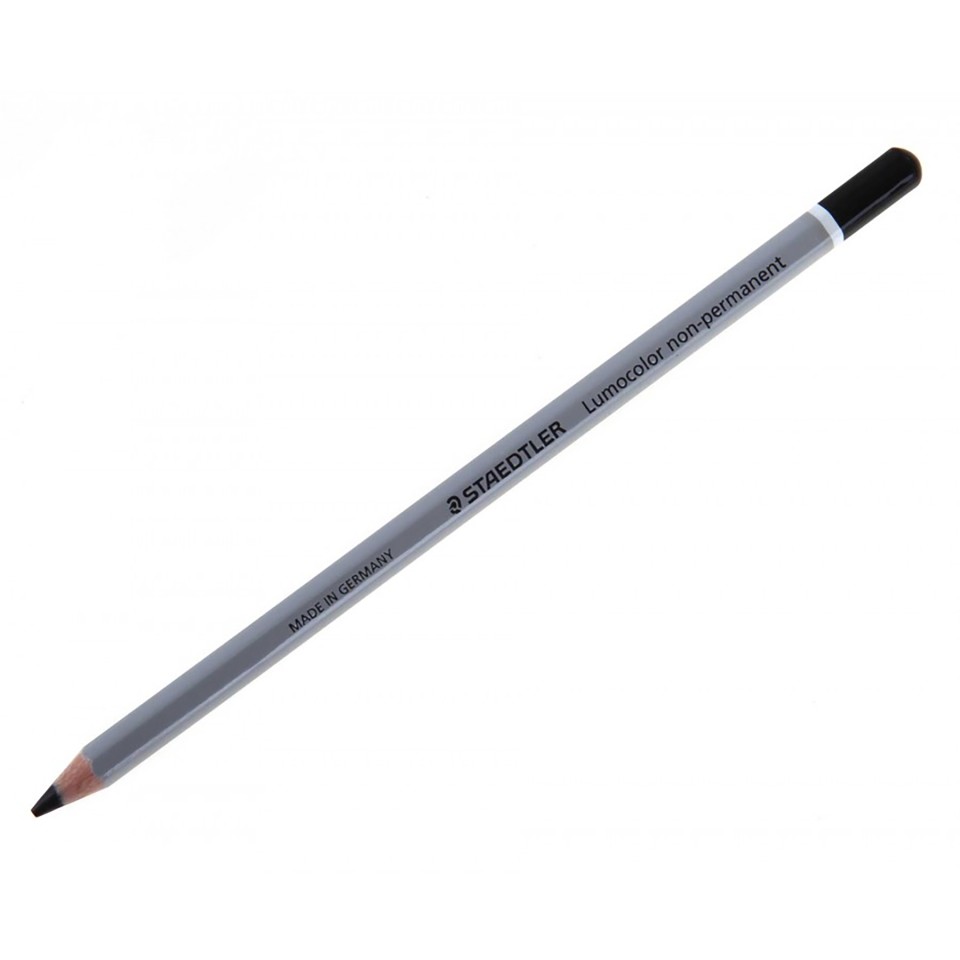 Staedtler Lumocolor Omnichrom Pencil Non-Permanent Black
