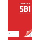 Warwick 5B1 Notebook Index Soft Cover 7mm Ruled 165x100mm 32 Leaf