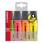 Stabilo Boss Highlighter Chisel Tip 2.0-5.0mm Assorted Colours Wallet 4 image