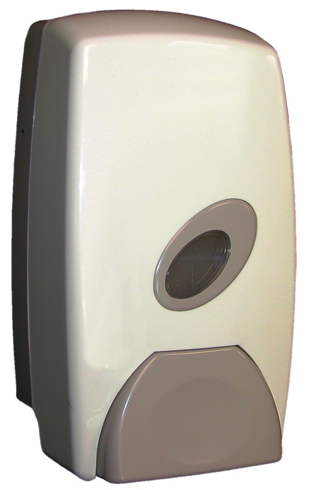 Hand Soap Bulk Fill Dispenser White/Grey 800ml