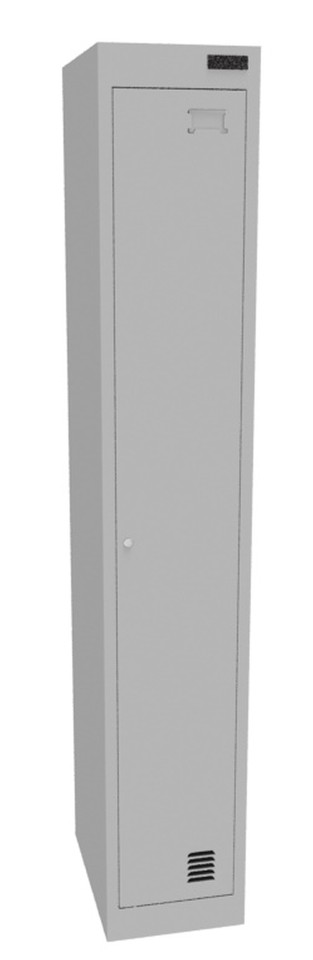 Proceed Locker 1 Tier 375Wx450Dx1800Hmm Stone Grey