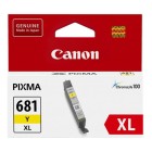 Canon PIXMA Inkjet Ink Cartridge CLI681XL High Yield Yellow image