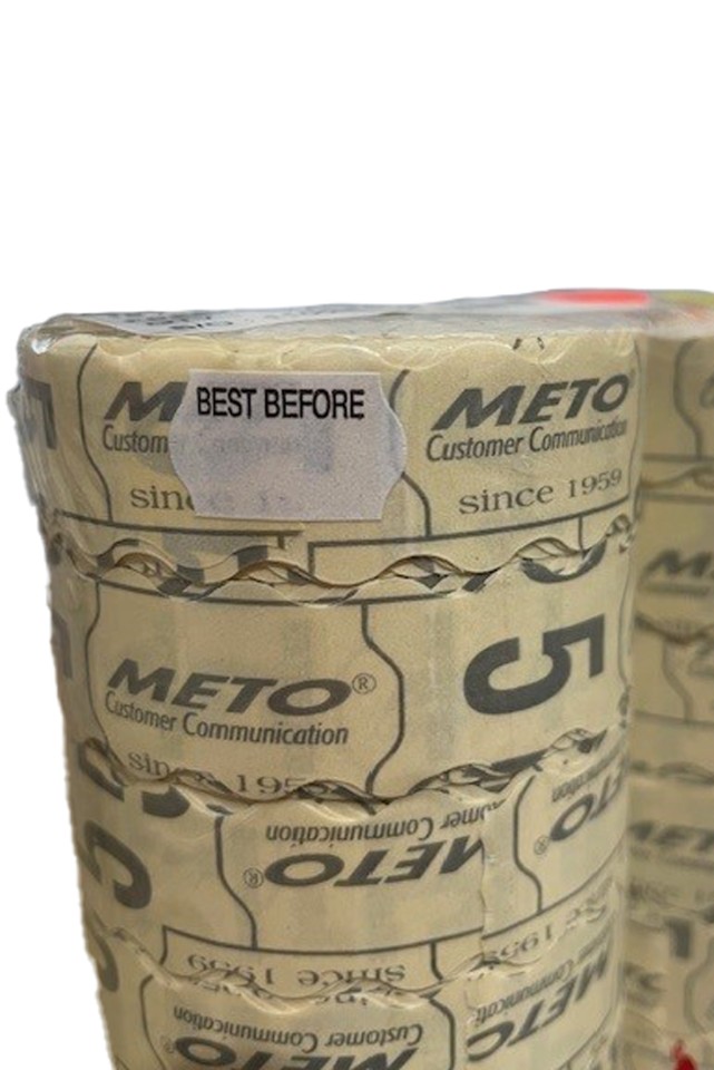 Meto Best Before Freezer Labels 7.18 18x11mm Roll 1500