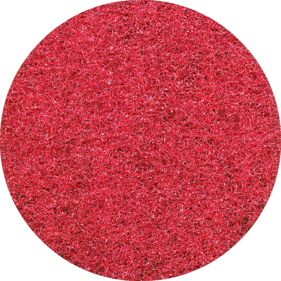 Glomesh Pad Regular 9 Inch / 225mm Red