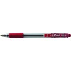 Pentel Wow Ballpoint Pen Retractable 1.0mm BK420 Red Box 12 image