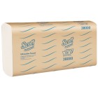 Scott Hand Towel Essential Ultraslim 38000 150 Sheets 24x21cm White Carton 16 image