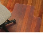 Marbig Keyhole Style Hard Floor Chairmat 910W X 1210Lmm Glass Clear image