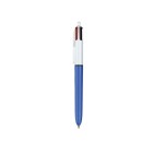 BIC 4 Colour Ballpoint Pen Retractable 1.0mm Standard Colours Ink image