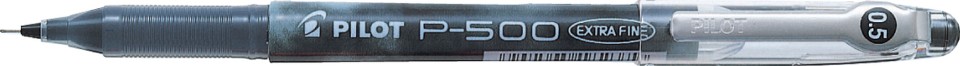 Pilot P500 Rollerball Pen Gel Ink Extra Fine 0.5mm Black