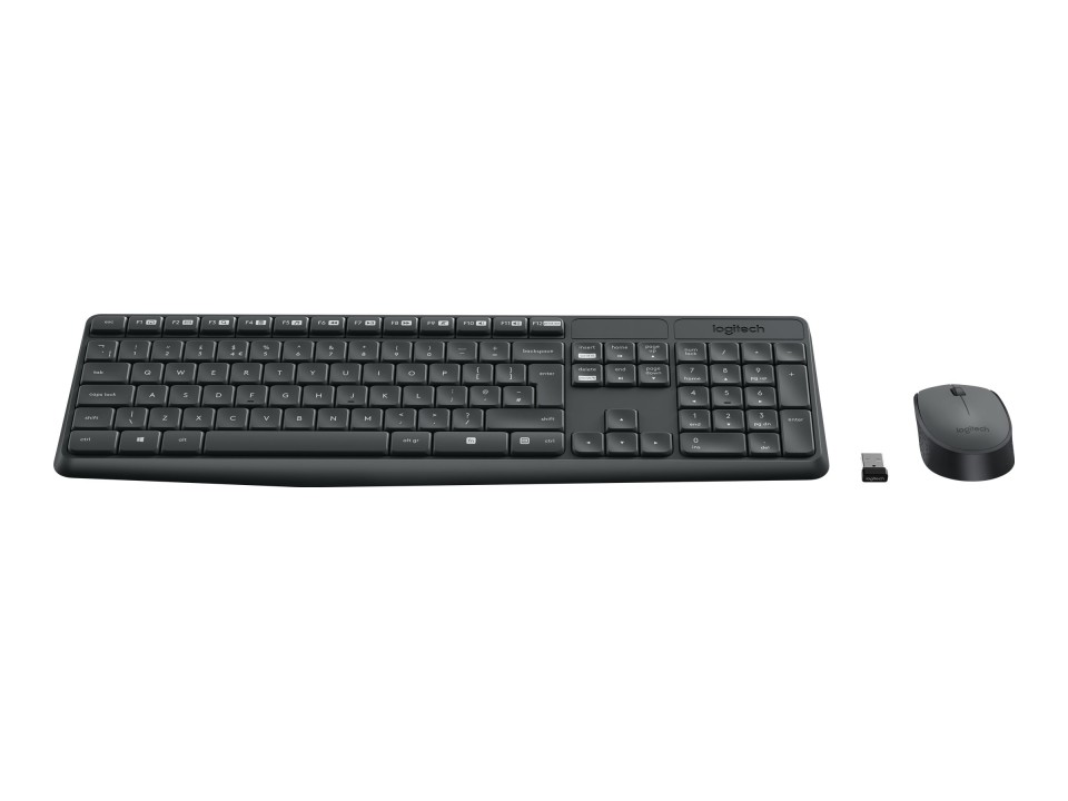 Logitech Keyboard Mouse Combo MK235 Wireless