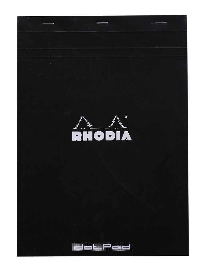 Rhodia Writing Pad No.18 Dot A4 Black