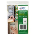 Avery Protect Anti-microbial A4 2up Removable 199.1x143.5mm Pack 10 image