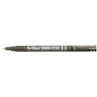 Artline 123301 Drawing System Pen 0.3mm Black image