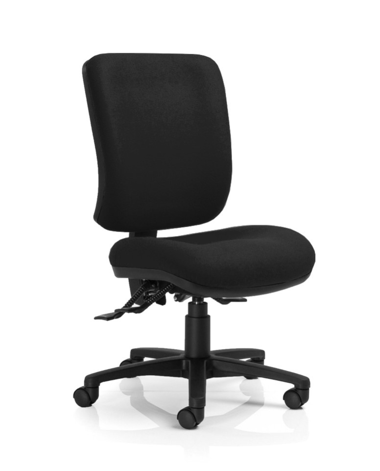 Chair Solutoins Valor Square Chair Medium Back 3 Lever 