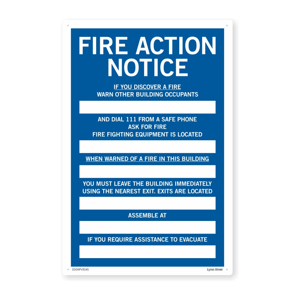  Fire Action-PVC 230x300