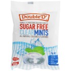 Double D Sugar Free Clear Mints Bag 70gm image