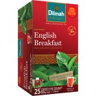 Dilmah Speciality Tea Bags English Breakfast Foil Enveloped Tagged Pack 25 image