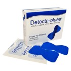 DTS Medical Detecta-blues Plasters Fingertip Metal Detectable Blue Box 50 image