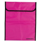 Warwick Homework Bag Velcro Large Fluoro Hot Pink image