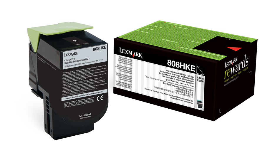 Lexmark Toner Cartridge 808HKE Black