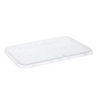 Uni-chef PP Rectangle Lid To Suit 500ml To 1000ml Pack Of 50 image