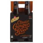 Schweppes Traditional Ginger Beer Glass Pack 4x330ml image