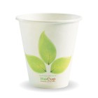 Biopak Single Wall Paper Cup Leaf 8oz 280ml 90mm Carton 1000