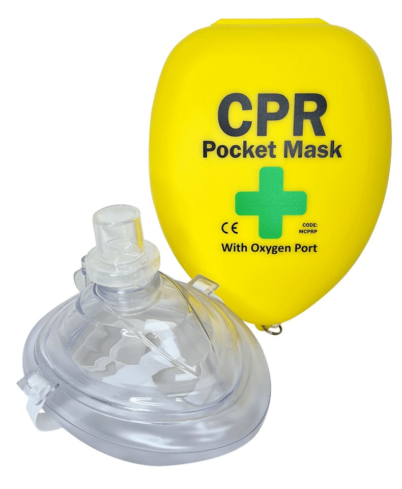 First Aid Mouth to Mouth CPR Pocket Mask Face Shield  