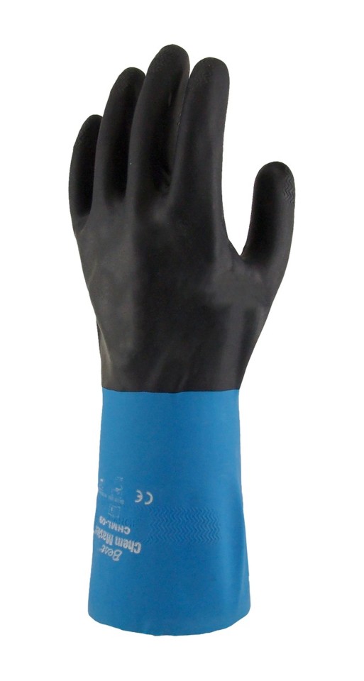 Showa 68065 Chem Master Gloves Large 12 Pairs Per Packet