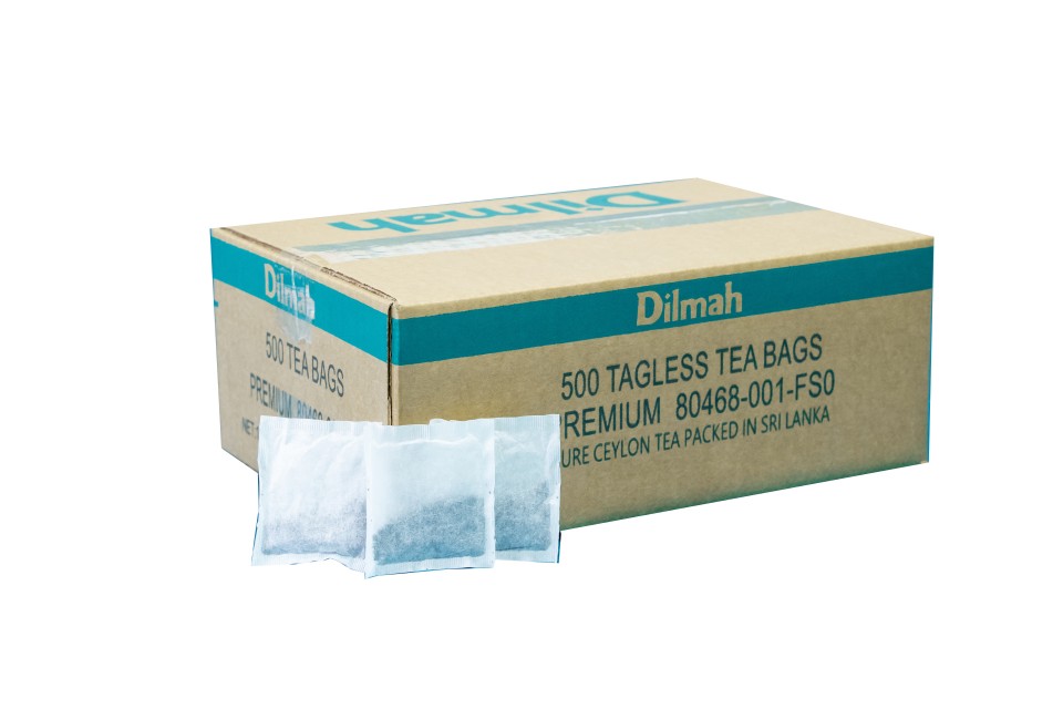 Dilmah Premium Regular Tagless Tea Bags Carton 500