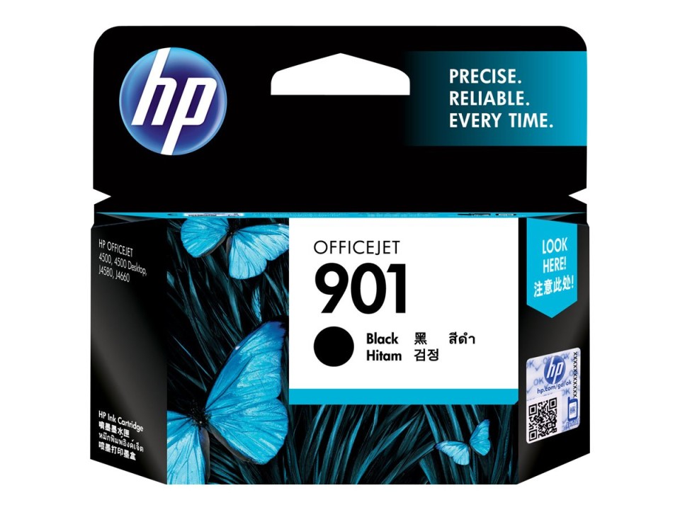 HP Inkjet Ink Cartridge 901 Black