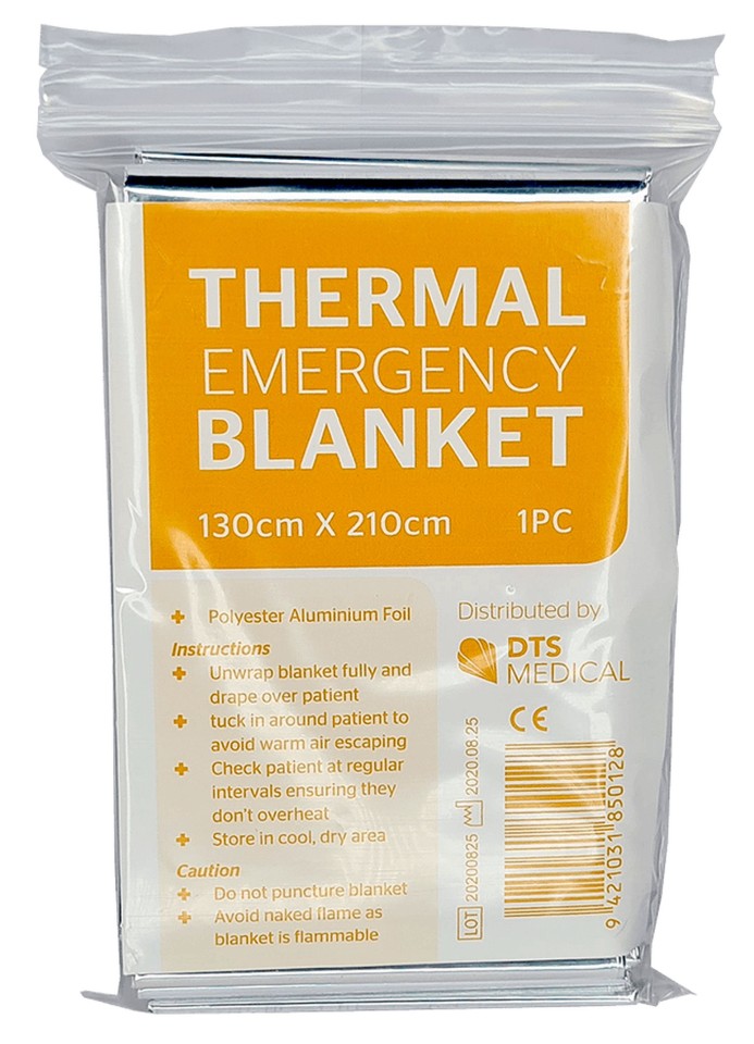 Thermal Survival Blanket 130cm x 210cm 