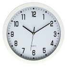 Dixon Wall Clock Glass Face Round 30cm White image