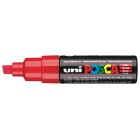 Uni Posca Paint Marker Chisel Tip Bold PC-8K 8.0mm Red image