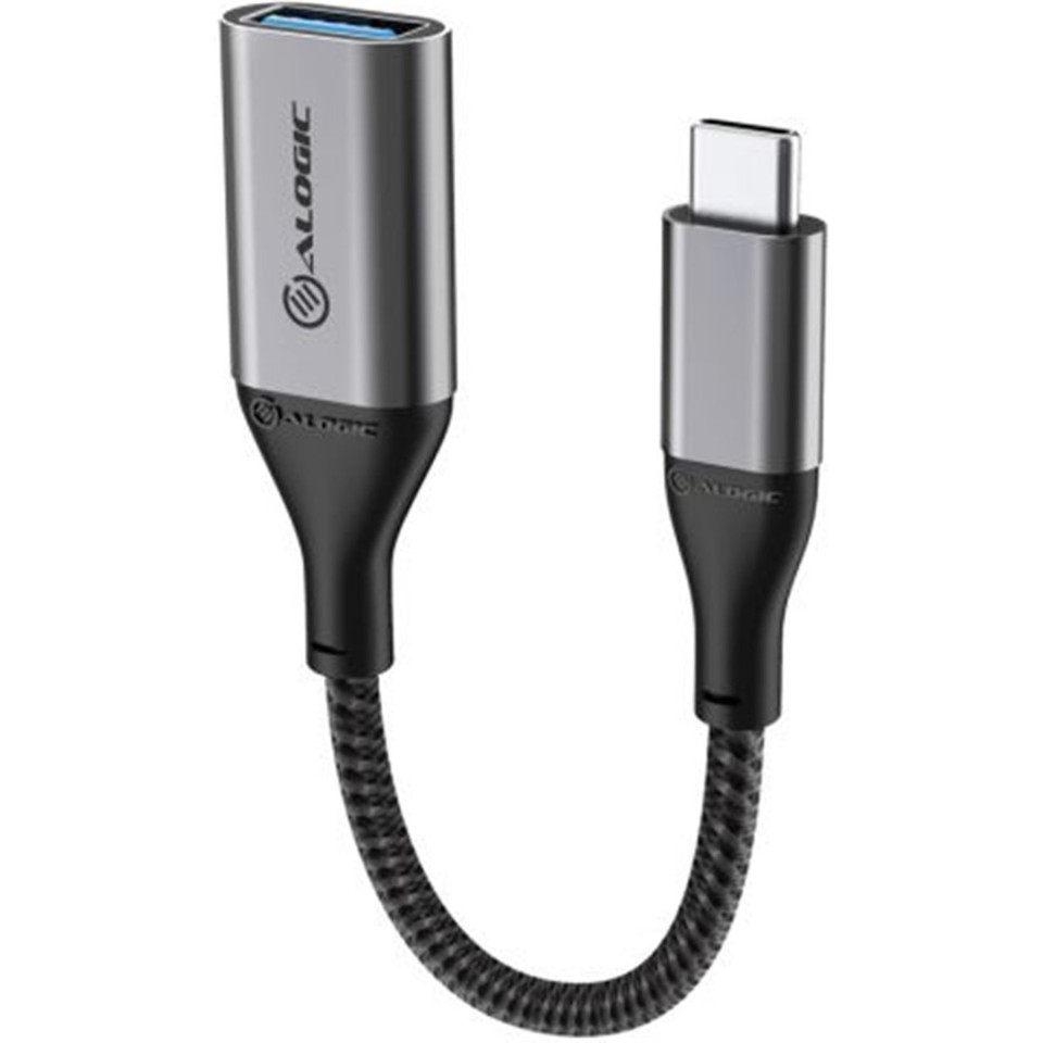 ALOGIC Super Ultra USB 3.1 USB-C to USB-A Adapter 15cm Space Grey