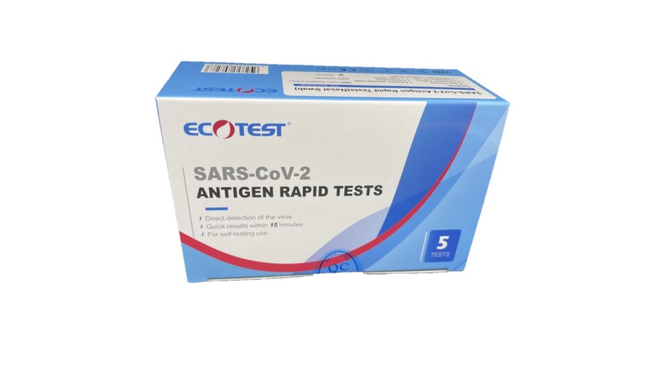 Ecotest Rapid Antigen Test Pack Of 5